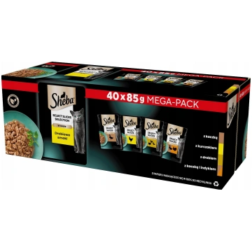 Sheba Sheba Selection Select Slices Mājputnu Smaki