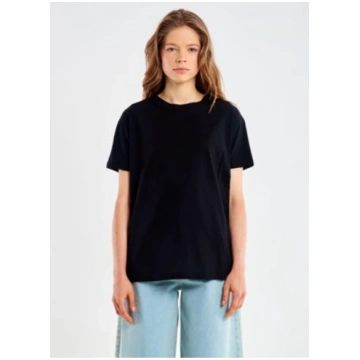 T-Shirt basica in cotone / SoloTre - 2 / Nero