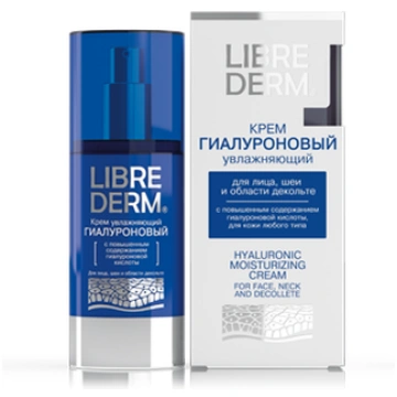 LIBREDERM Hialuronskābes mitrinošs krēms sejai, ka