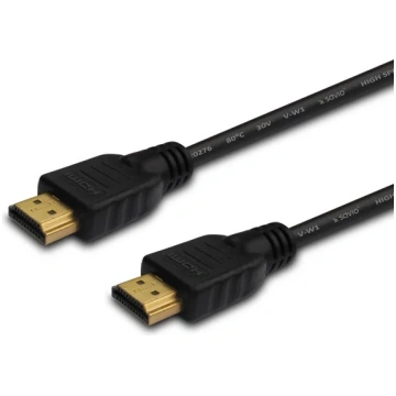 SAVIO CL-196 HDMI cable 3 m, black, gold-plated co