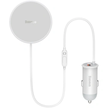 Baseus CW01 wireless auto lādētājs ar MagSafe 15W 