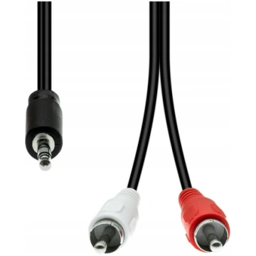 Kabelis Proxtend Mini-jack 3-pin To 2 X Rca Cable