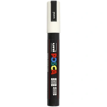 MARKER Z FARBA PLAKATOWA UNI PC-5M POSCA BIALY PC-