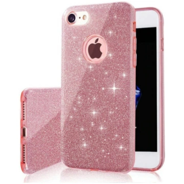 Glitter 3in1 case for Xiaomi Redmi Note 8 Pro pink
