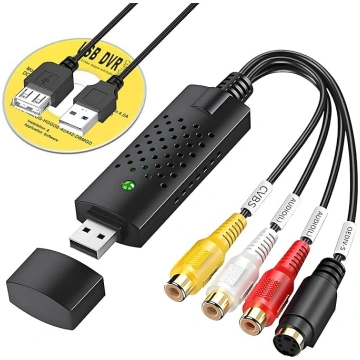 USB-Videoaufnahmekarte, USB-2.0-Video-Grabber VHS 