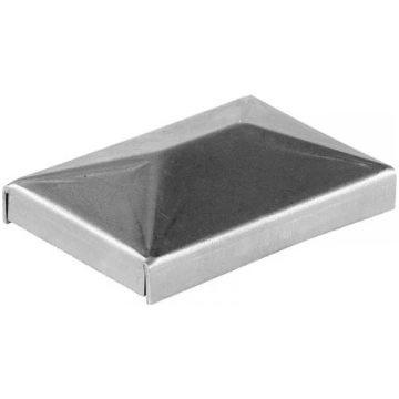 Cepurīte stabam 40x20 mm, neapstrādāts metāls