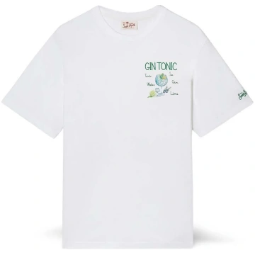 T-Shirt uomo Portofino Gin Tonic Bianco - M