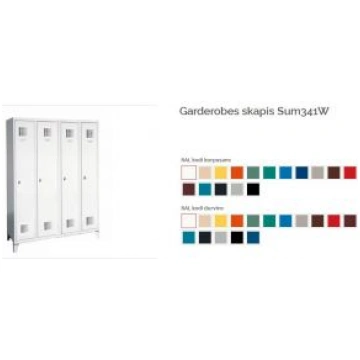 Garderobes skapis Sum341W