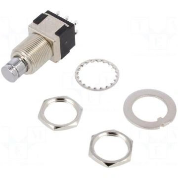 Switch: push-button | Pos: 2 | DPDT | 6A/125VAC | 