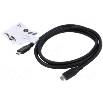 Cable | USB 4.0 | USB C plug,both sides | 1.5m | b