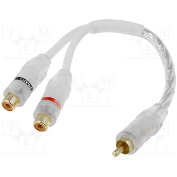 RCA Y-dalītājs RCA 1/2