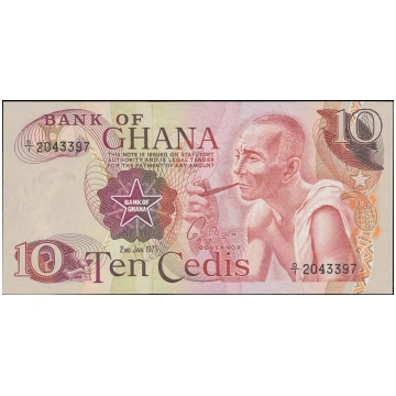 Ghana, 10 Cedis 1978 WB2973