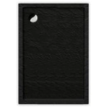 Dušas paliktnis Roth Flat Stone 140x80x5 antracīts