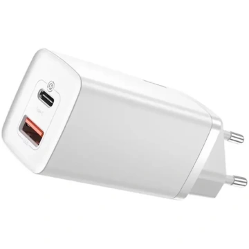 Baseus GaN2 Pro 65W USB-A un USB-C ātrais sienas l