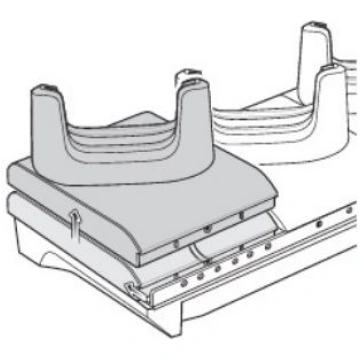Zebra TC53/TC58 CRADLE CUP, 1 USER SWAPPABLE CUP W