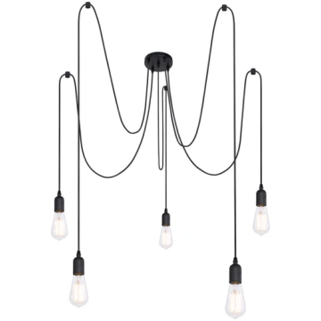 Gaismeklis griestu GLOBO OLIVER 5xE27, max 60W, me