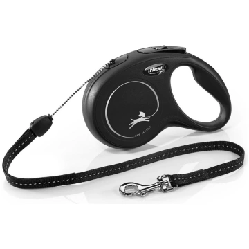 Flexi New CLASSIC 8 m Black Dog Retractable lead E