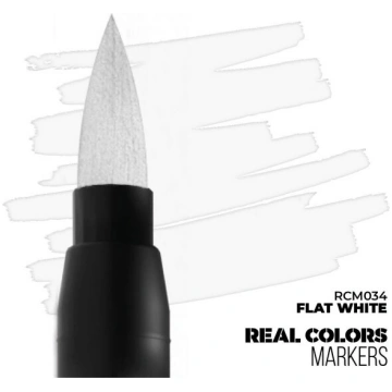 AK Interactive - RCM034 - Flat White, marķieris