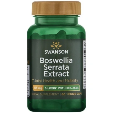 Swanson Boswellia Serrata ekstrakts, 125 mg - 60 k