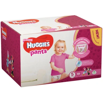 Autiņbiksītes - apakšbiksītes Huggies Pants Girl, 