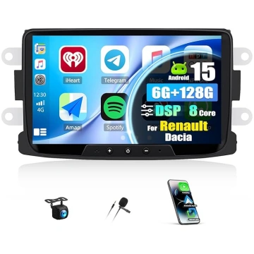 OiLiehu 6+128G 8 Core Android 15 Auto Radio priekš