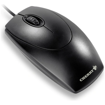 Cherry WheelMouse Blk Mouse USB/PS2 BLACK PS/2+USB