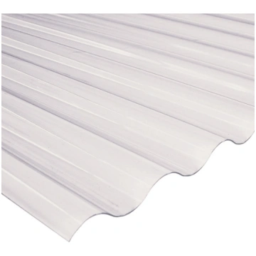 Viļņveida PVC loksne/profils 76/18mm 0.8x900x2000m