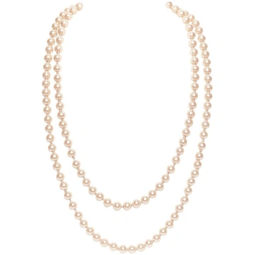 Babeyond mākslīgo pērļu kaklarota, Art Deco, Flapp