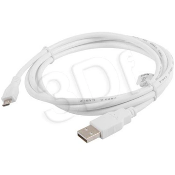 Lanberg Cable USB 2.0 micro AM-MBM5P 1.8M white ( 