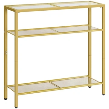 HOOBRO Console Table 75cm Entrance Table Tempered 