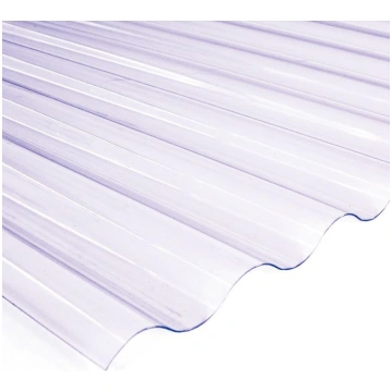Profilētā loksne PVC SINUS, 0.90x2.00m, caurspīdīg