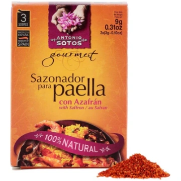 Brindisa Sotos Paella Seasoning with Saffron 9g