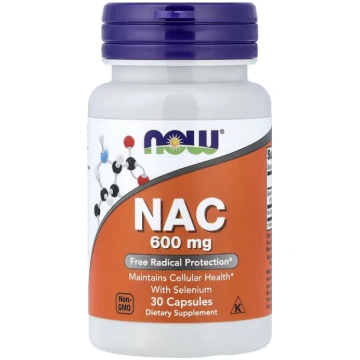 NOW Foods, NAC With Selenium, 30 Capsules