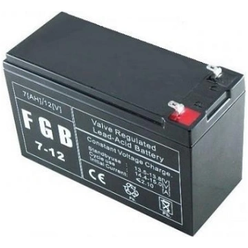 BATTERY 12V 7AH VRLA/FGB7-12 EMU FGB7-12