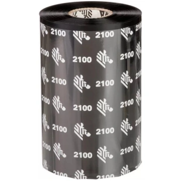 Termopārklājums Zebra 2100 Wax 450m Melns