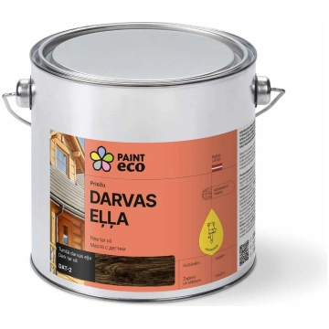Darvas eļļa PAINT ECO tumšā 2.5L