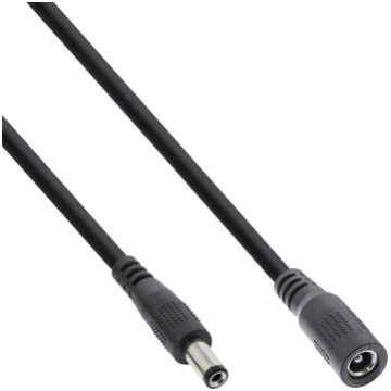 Kabel InLine InLine® DC extension cable, DC plug m