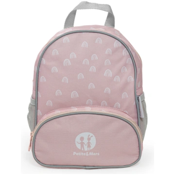 PETITE&MARS Bērnu mugursoma Backie, Pink Rainbow