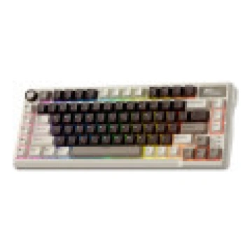 Royal Kludge RK L75 Mocha Grey Gaming tastatūra sm