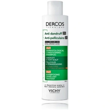 Vichy Dercos Anti-Dandruff Shampoo 2in1 šampūns-ko