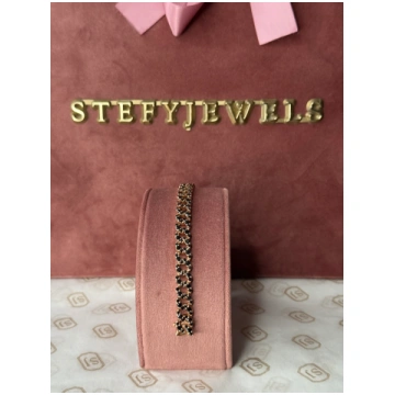 BRACCIALE GROUMETTE IN ORO ROSA 18KT CON DIAMANTI 