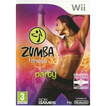 WII Zumba Fitness + Fitness Belt