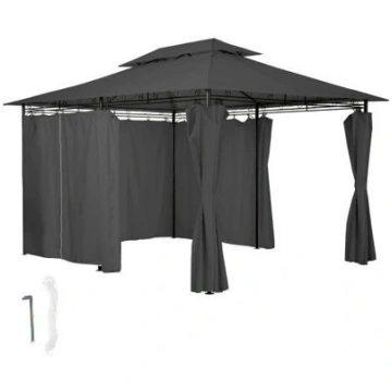 Dārza telts ar LED apgaismojumu Swing & Harmonie, 