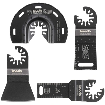 Komplekts, zāģa asmeņi kokam/pvc/metālam Einhell 4