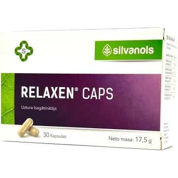 Silvanols RELAXEN Caps kapsulas N30