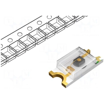 LED | UV | 120° | 5mA | λd: 390÷400nm | 2.9÷3.4VDC
