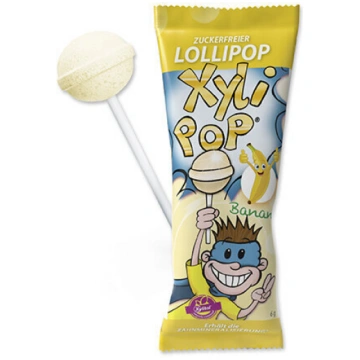 Miradent XyliPOP konfekte uz kociņa bērniem ar ksi