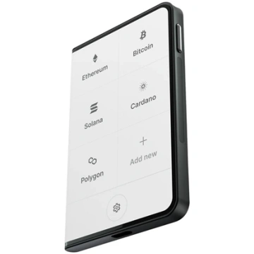 Ledger Stax - Portfel kryptowalutowy, CC EAL6+, US
