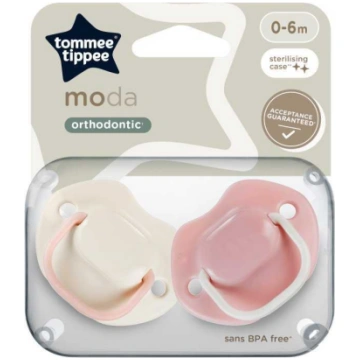 TOMMEE TIPPEE silikoninis čiulptukas MODA 0-6 mėn.