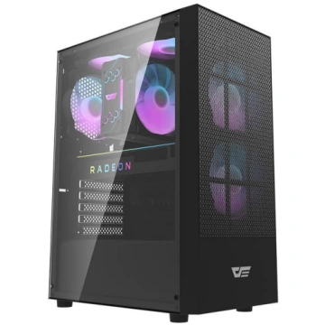 darkFlash Darkflash A290 computer case (black) + 3